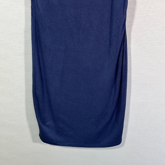 Athleta Reversible Inverse Dress Womens XXS Navy Blue Gray Tank Modal Stretch - Picture 3 of 8